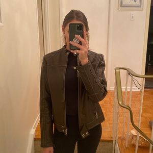 🤎 Vintage Brown Leather Le Chateau Jacket